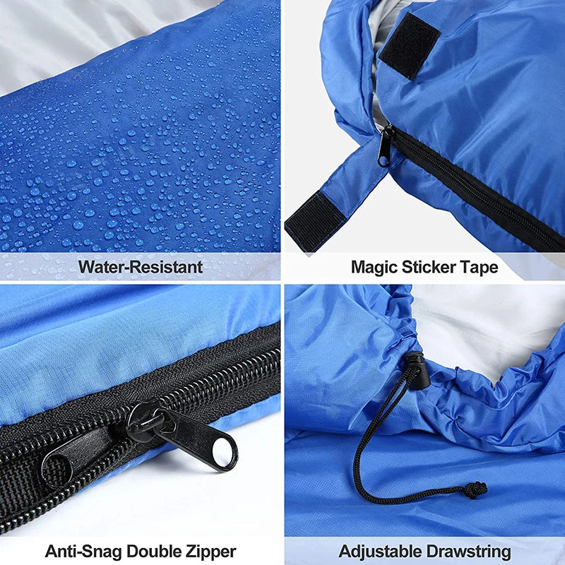 Sleeping Bag Ultralight Camping Waterproof Sleeping Bags Thickened winter warm sleeping bag Adult Outdoor camping sleeping bags